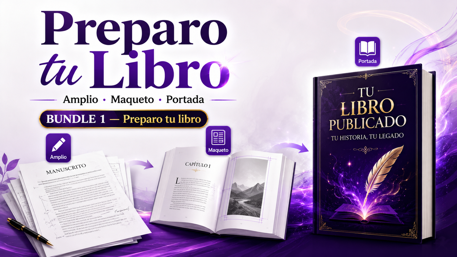 Bundle 1 - Preparo tu libro